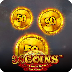 36 COINS LOVE THE JACKPOT